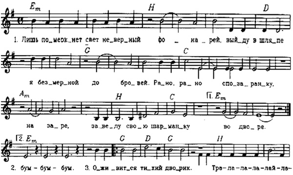 ноты: Глупая лошадь